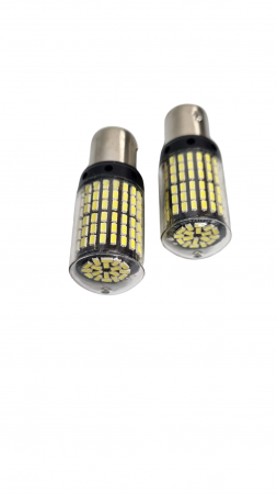 Bec semnal 144 SMD BAY15D Lumina Alba [2]