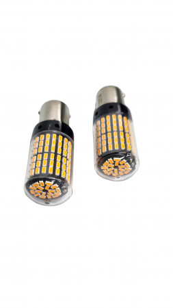 Bec semnal 144 SMD BA15S Orange [1]