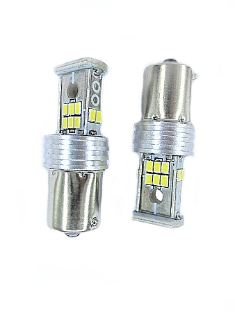 Becuri Led Semnal - Bec semnal 18 SMD BA15S 12V