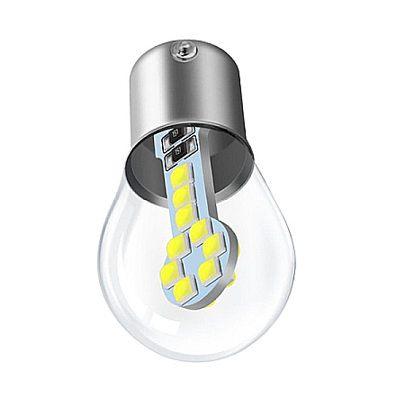 Bec semnal 18 SMD BA15S lumina alba [0]