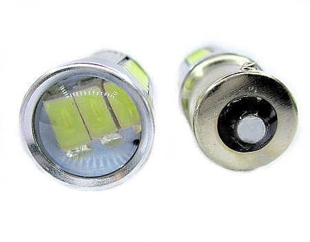 Bec semnal 33 SMD BA15S cu lupa [1]
