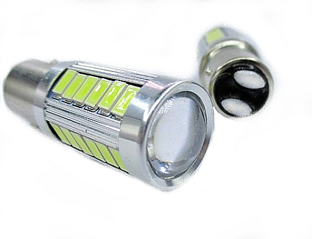 Bec stop frana 33 SMD BAY15D cu lupa [1]