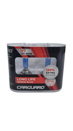 Becuri Halogen H7 100W/bec cu Lumina Alba +130% Intensitate Long Life [1]