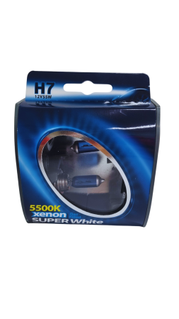 Becuri Halogen H7 55W/bec cu Lumina Alba 5500K 12V [1]