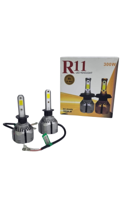 Becuri Led H1 R11 pentru faruri 6500K Canbus 300W 12V [2]