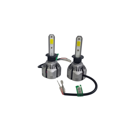 Becuri Led Auto - Becuri Led H1 R11 pentru faruri 6500K Canbus 300W 12V