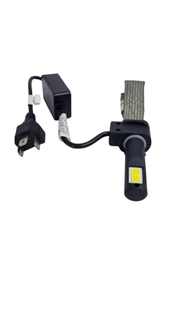 Becuri Led H4 7S Canbus, pentru faruri, radiator panglica metal 6000K [1]