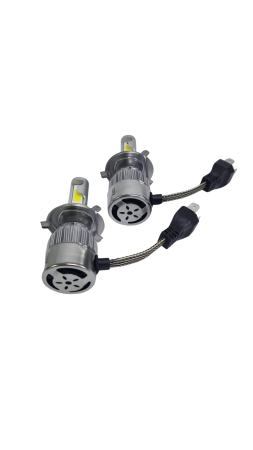 Becuri Led H4 C6 pentru faruri auto 6500K 12V [1]