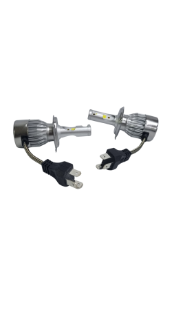Becuri Led H4 C6 pentru faruri auto 6500K 12V [2]