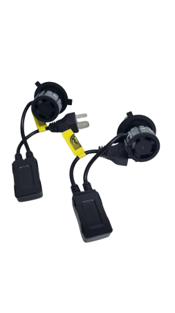 ​​​​​​​Becuri Led H4 R12 pentru faruri 6500K cu Canbus, Plug & Play 12-24V [2]