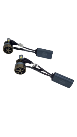 Becuri LED H7 Dual Color, Control APP, Bluetooth 5.0, AI-System, culoare reglabila 3000K–6000K, Canbus, 12V [2]