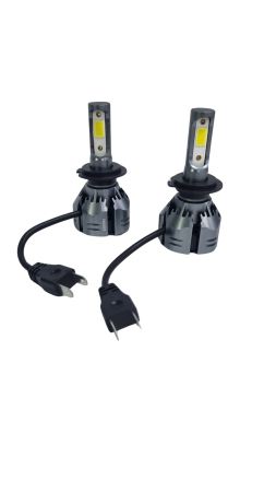 Becuri Led H7 R11 pentru faruri 6500K Canbus 300W 12V [2]