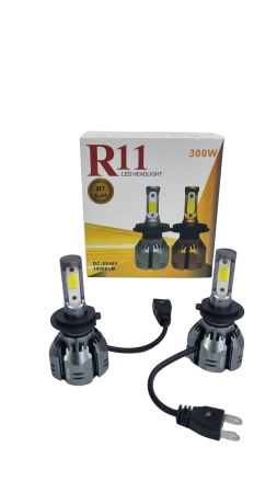 Becuri Led H7 R11 pentru faruri 6500K Canbus 300W 12V [3]