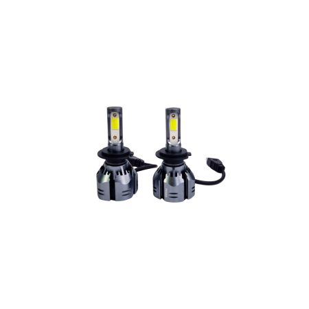 Becuri Led Auto - Becuri Led H7 R11 pentru faruri 6500K Canbus 300W 12V