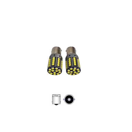 Becuri Led Semnal - Becuri semnal LED 44 SMD Lumina Alba 12-24V