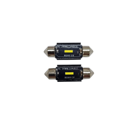 ELECTRICE / ELECTRONICE AUTO - Becuri Sofit LED 1 SMD Alb Rece, Canbus 12V
