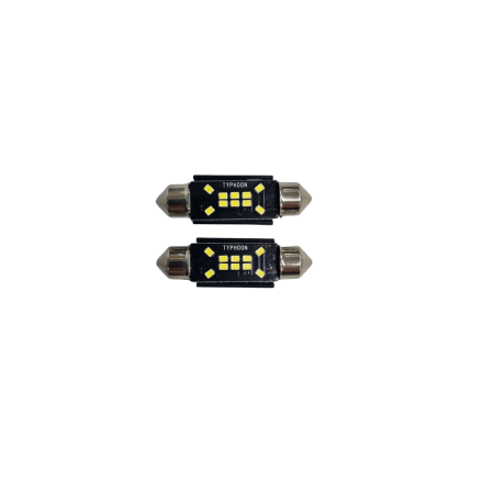 Becuri Led Sofit - Becuri Sofit LED 10 SMD 2016 Alb Rece, Canbus 12V