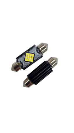 Becuri Sofit LED 12 SMD 2016 Alb Rece, Canbus 12V [1]