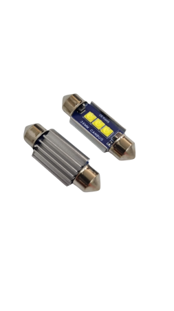 Becuri Sofit LED 3 SMD 3030 Alb Rece, Canbus 12-24V [1]