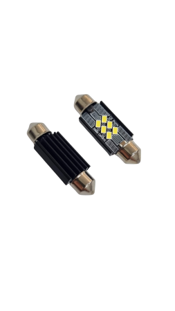 Becuri Sofit LED 6 SMD 2016 Alb Rece, Canbus 39 MM 12-24V [1]