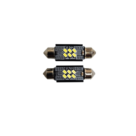 Becuri Led Sofit - Becuri Sofit LED 6 SMD 2016 Alb Rece, Canbus 39 MM 12-24V
