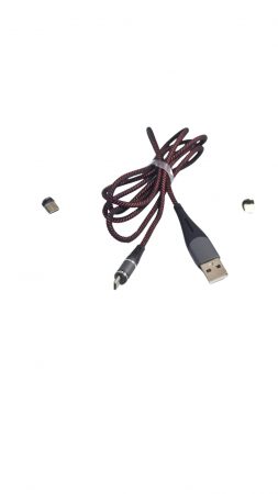 Cablu alimentare date USB cu 3 capete magnetice QC XS025 [6]