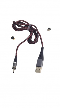 Cablu alimentare date USB cu 3 capete magnetice QC XS025 [7]