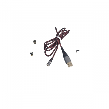 Cabluri Alimentare Date Telefon - Cablu alimentare date USB cu 3 capete magnetice QC XS025