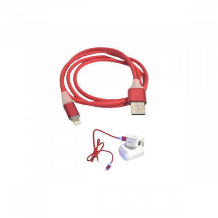Cabluri Alimentare Date Telefon - Cablu alimentare date USB I-Phone cu Led