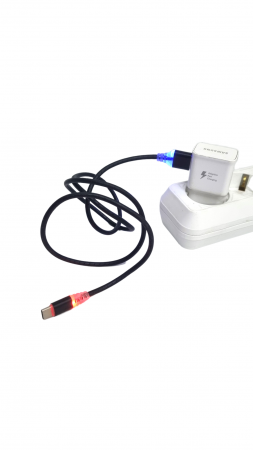 Cablu alimentare date USB TIP-C cu Led [1]