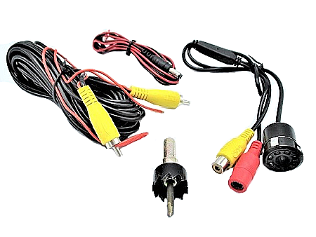 Camera auto marsarier cu 4 LED-uri vizionare nocturna, unghi 170° [0]