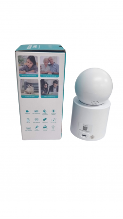 Camera WiFi Monitor Video/Audio 1080P, Vedere Nocturna și Senzor Miscare + CADOU Oglinda Auto Supraveghere Bebe [3]