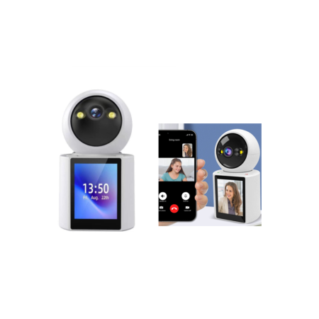 CAMERE DE SUPRAVEGHERE - Camera WiFi Monitor supraveghere Video/Audio 1080P, Vedere Nocturna & Senzor Miscare