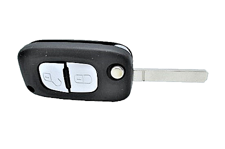 Carcasa cheie auto Peugeot tip cheie briceag cu 2 butoane si lama [1]