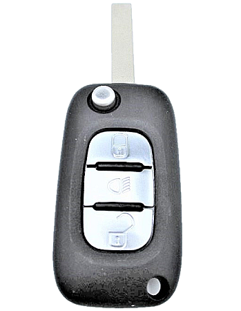 Carcasa Cheie Peugeot - Carcasa cheie auto Peugeot  tip cheie briceag cu 3 butoane si lama
