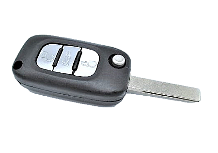 Carcasa cheie auto Peugeot cu 3 butoane si lama [1]