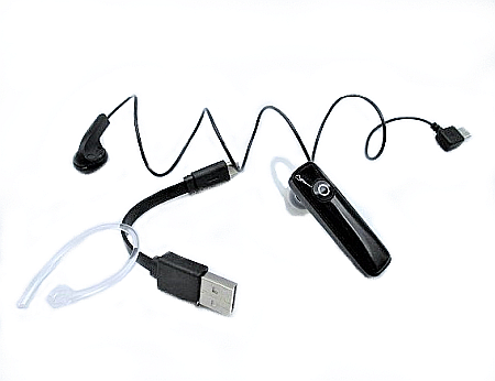 Casca Handsfree Bluetooth Neagra [2]