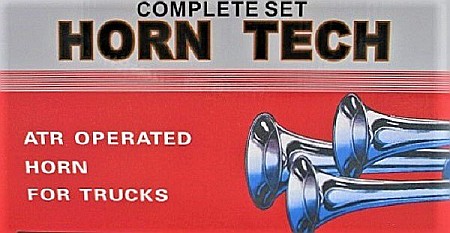 Claxon auto 3 goarne 12-24 V [2]