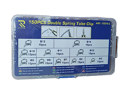 Coliere tip arc pentru furtun 150pcs [1]