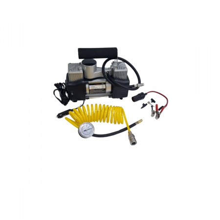 ELECTRICE / ELECTRONICE AUTO - Compresor auto 2 Cilindri 85 l/minut cu Lanterna 12V