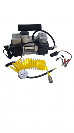 Compresor auto 2 Cilindri 85 l/minut cu Lanterna 12V [5]