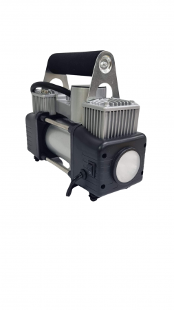 Compresor auto 2 Cilindri 85 l/minut cu Lanterna 12V [2]
