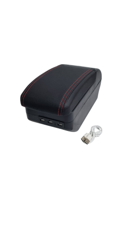 Cotiera Auto Universala 9 port USB, culisanta, rabatabila, suport pahar, 2 compartimente NR [3]
