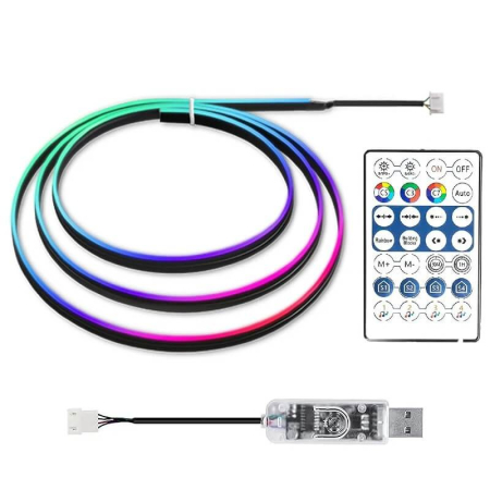 Lumini Ambientale Auto - FIR LED ACRILIC APP 1.1M