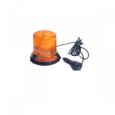 Girofare Auto - Girofar LED 2 functii, cu talpa magnet , efect rotatie 360° 12V-24V
