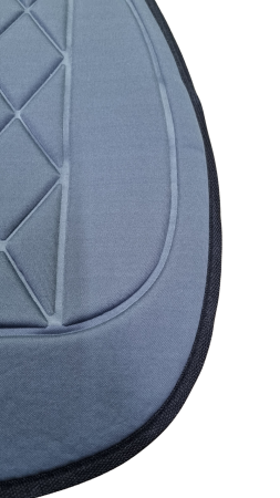 Husa protectie scaun auto, material textil, Universala, 106x47cm Gri [2]