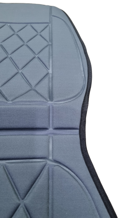 Husa protectie scaun auto, material textil, Universala, 106x47cm Gri [1]