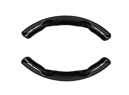 Husa protectie volan din carbon Negru Lucios [0]