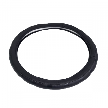 Husa volan din piele ecologica 37-39 cm 4 Cars Neagra [0]