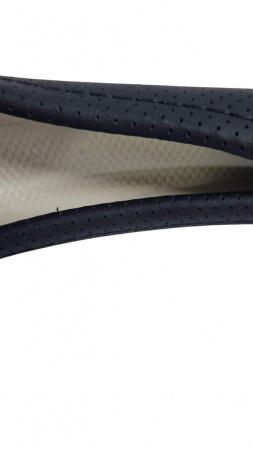 Husa volan Piele Calitate Premium Neagra 37-39cm [3]